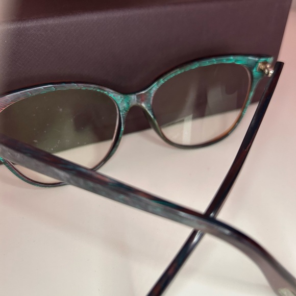 Tom Ford Women's Dark Havana Iridescent Glasses - Picture 7 of 15